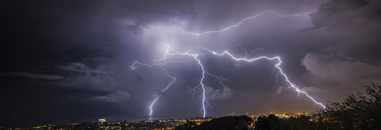 Tempesta di fulmini, Genova 15 settembre 2014