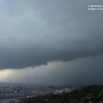 Violenta squall line Genova 28 luglio 2006