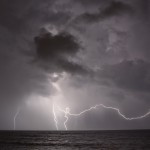 Temporali primaverili notturni, Recco Genova, 13 marzo 2013